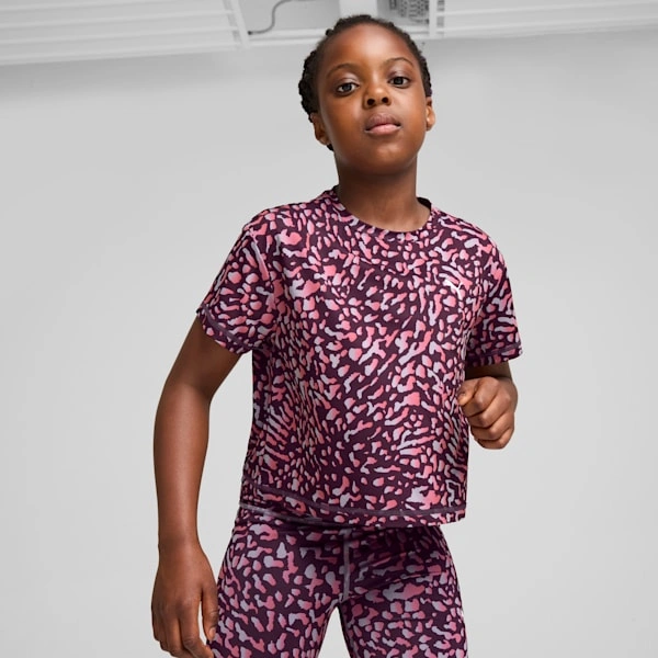 TRAIN FAVORITE Short Length Big Kids' Tee | PUMA
